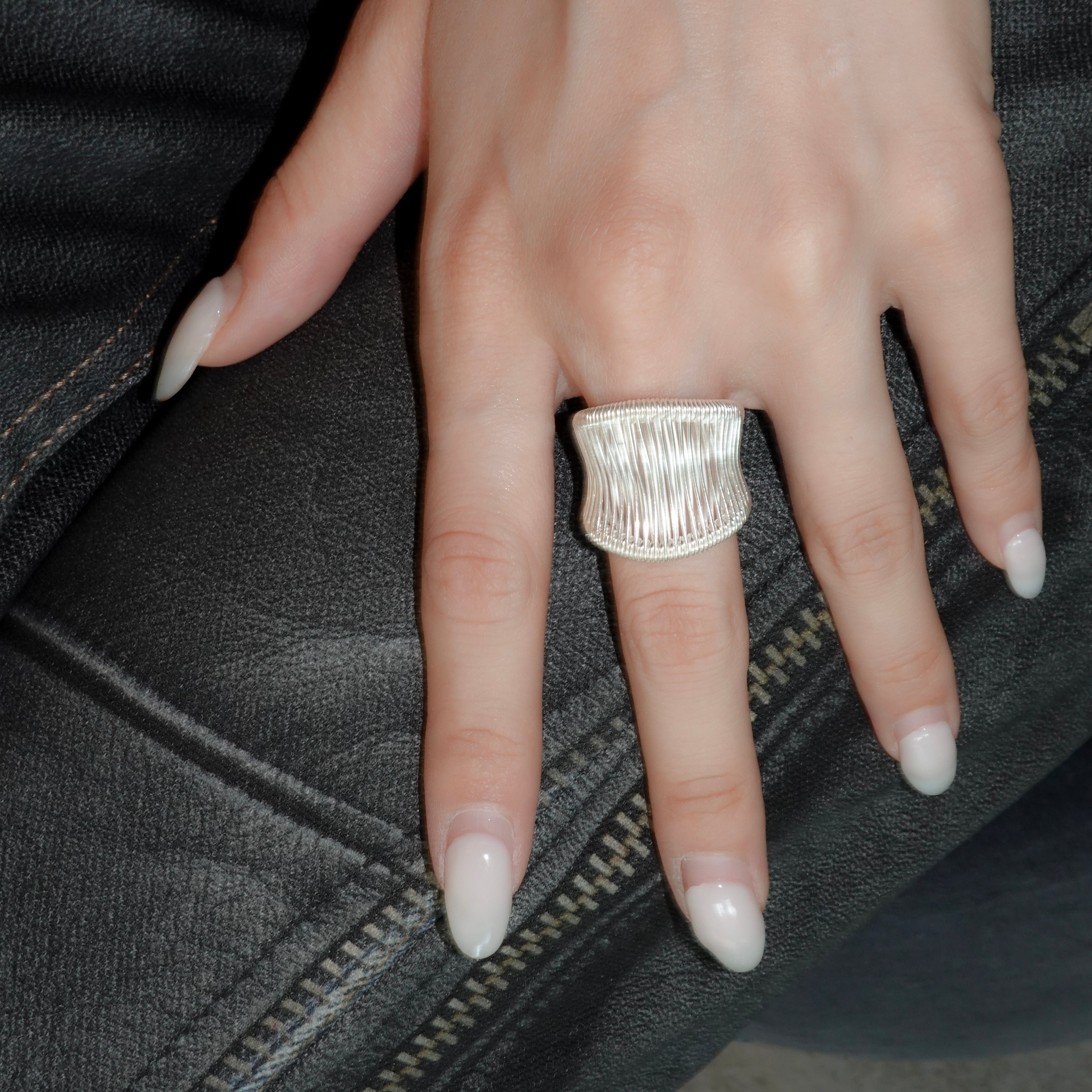 karen silver ring – unigem