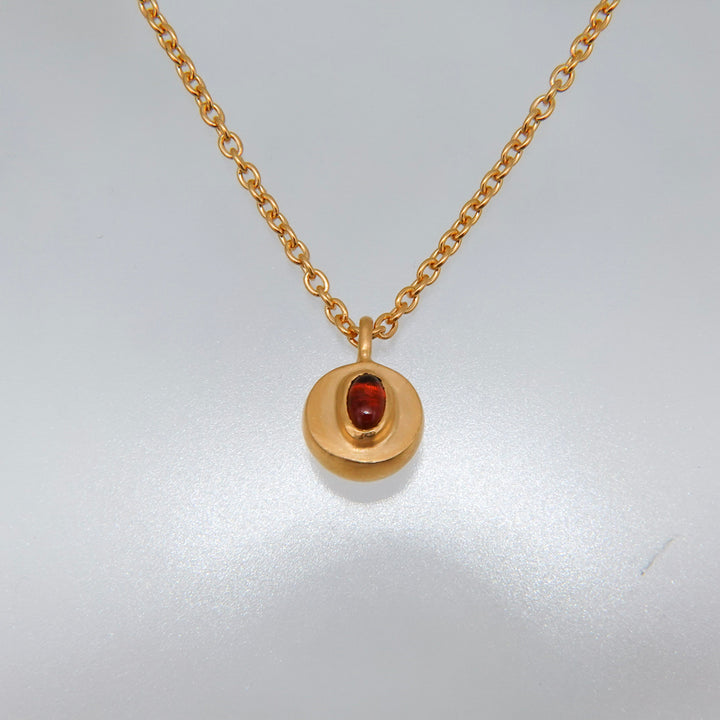 ball gem necklace