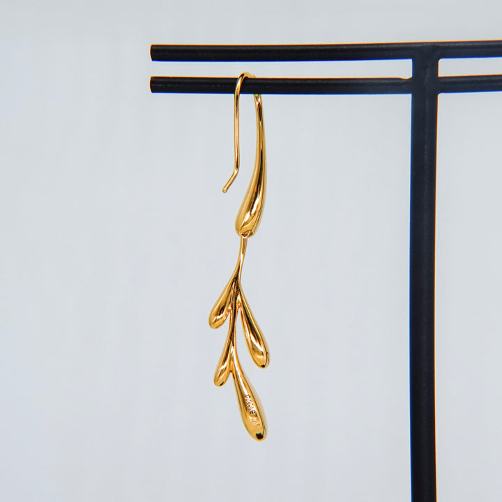 Gold pierced earrings ピアス GMA22