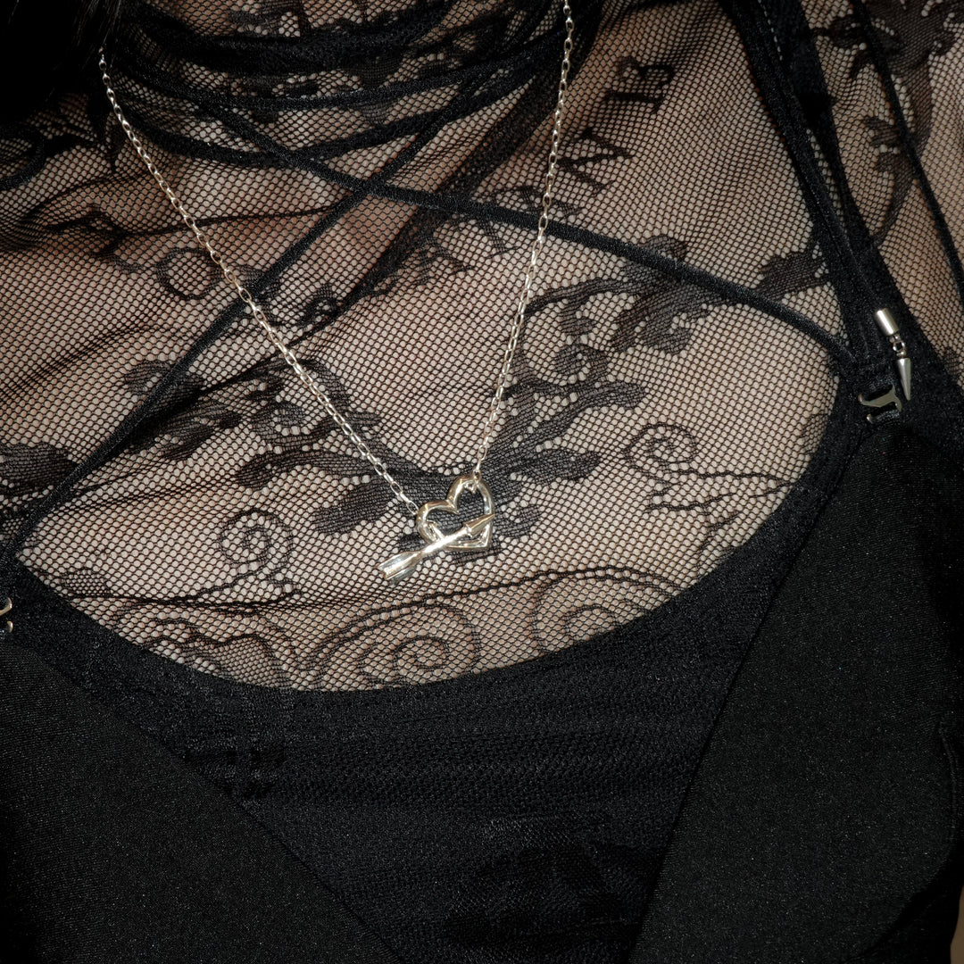 ハート＆アローネックレス