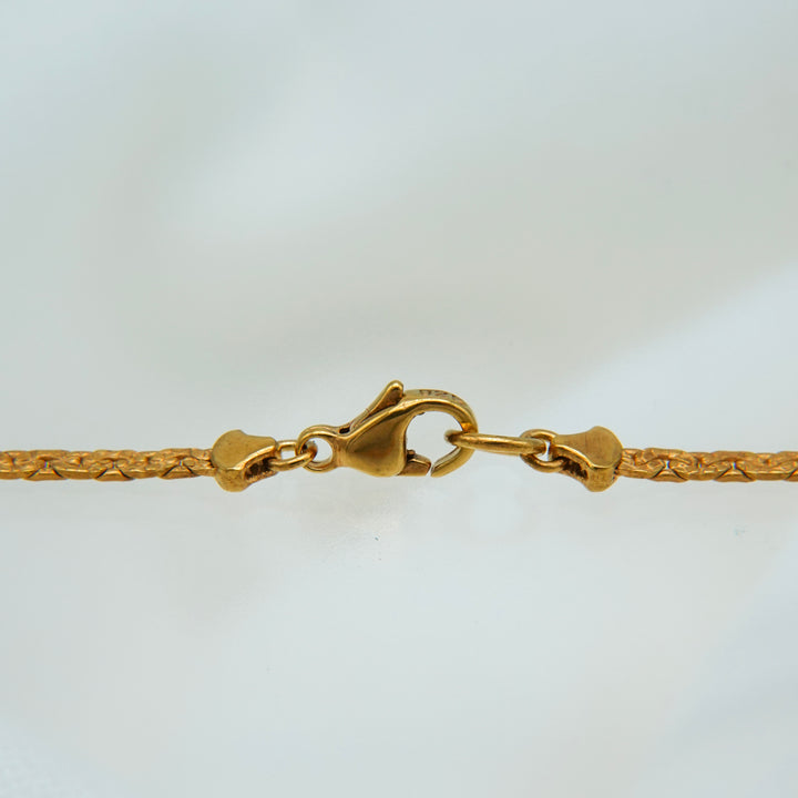 YU-KIN SATIN LINE NECKLACE 38