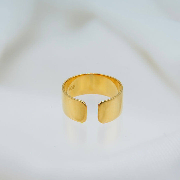 Arc #2 - Cuff Ring_K18YG coat