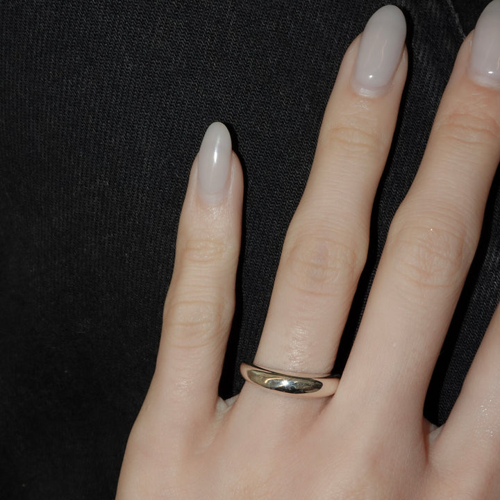 Moderate Dome Ring