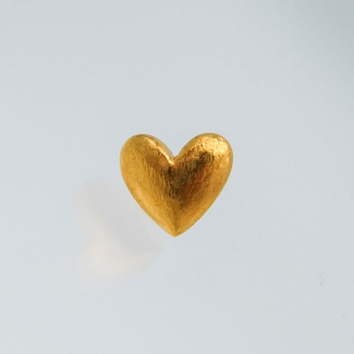 Gold pierced earrings GMA23ピアス Heart