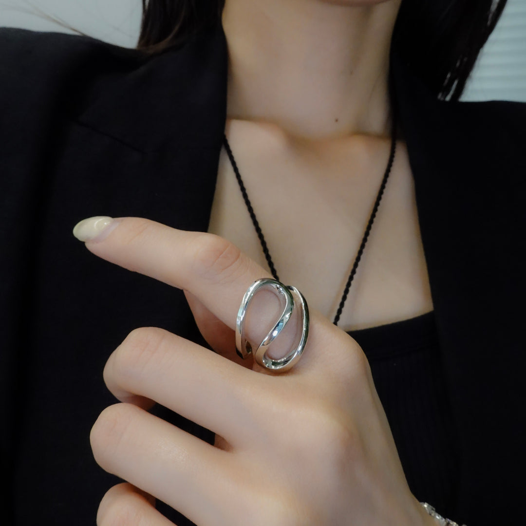 silver ring SMR7 リング