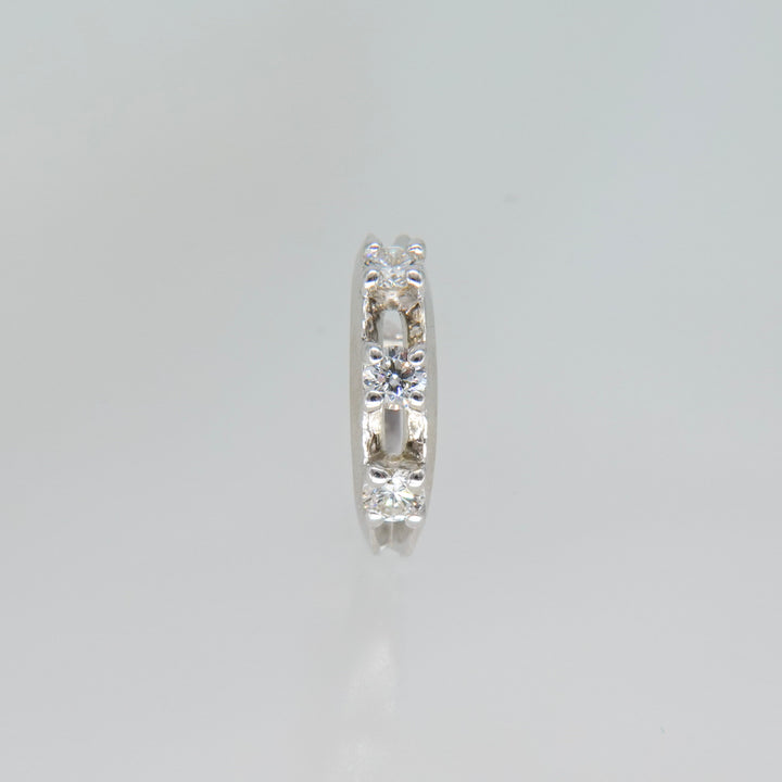 Float Ear cuff -【Lab Grown Diamond】