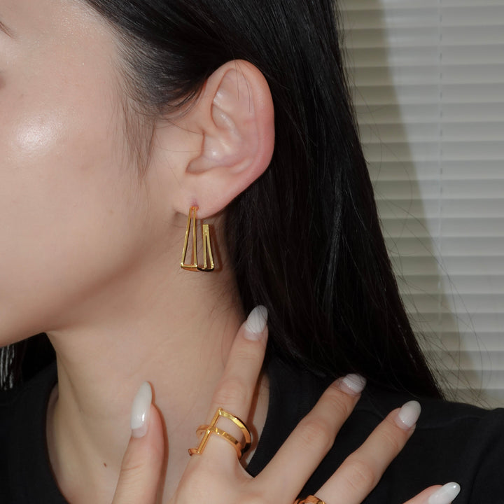 frame design earing(pierce)