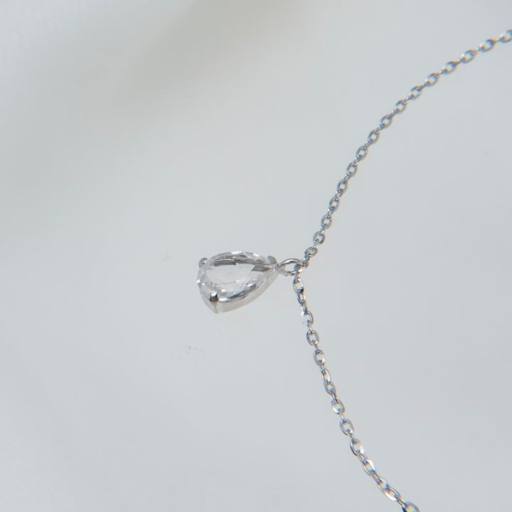 STARRY BRACELET - S- _10KWG x White topaz x Blue topaz x Lemon quartz