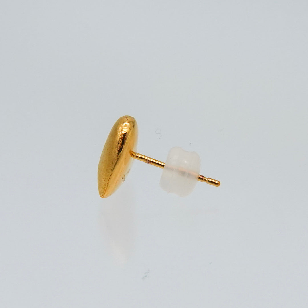 Gold pierced earrings GMA23ピアス Heart