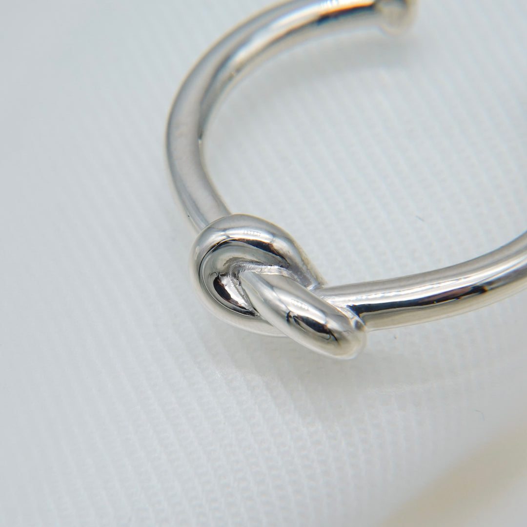 "Knot" ring (SILVER)
