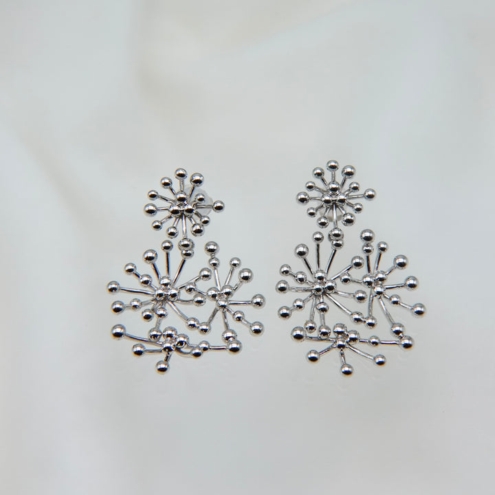 Silver pierced earrings SMA25ピアス