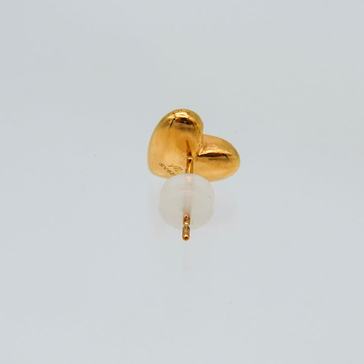Gold pierced earrings GMA23ピアス Heart