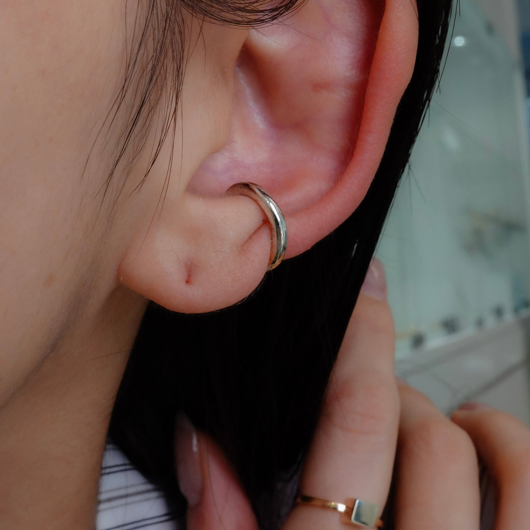 BICOLOR EAR CUFF BEC-05