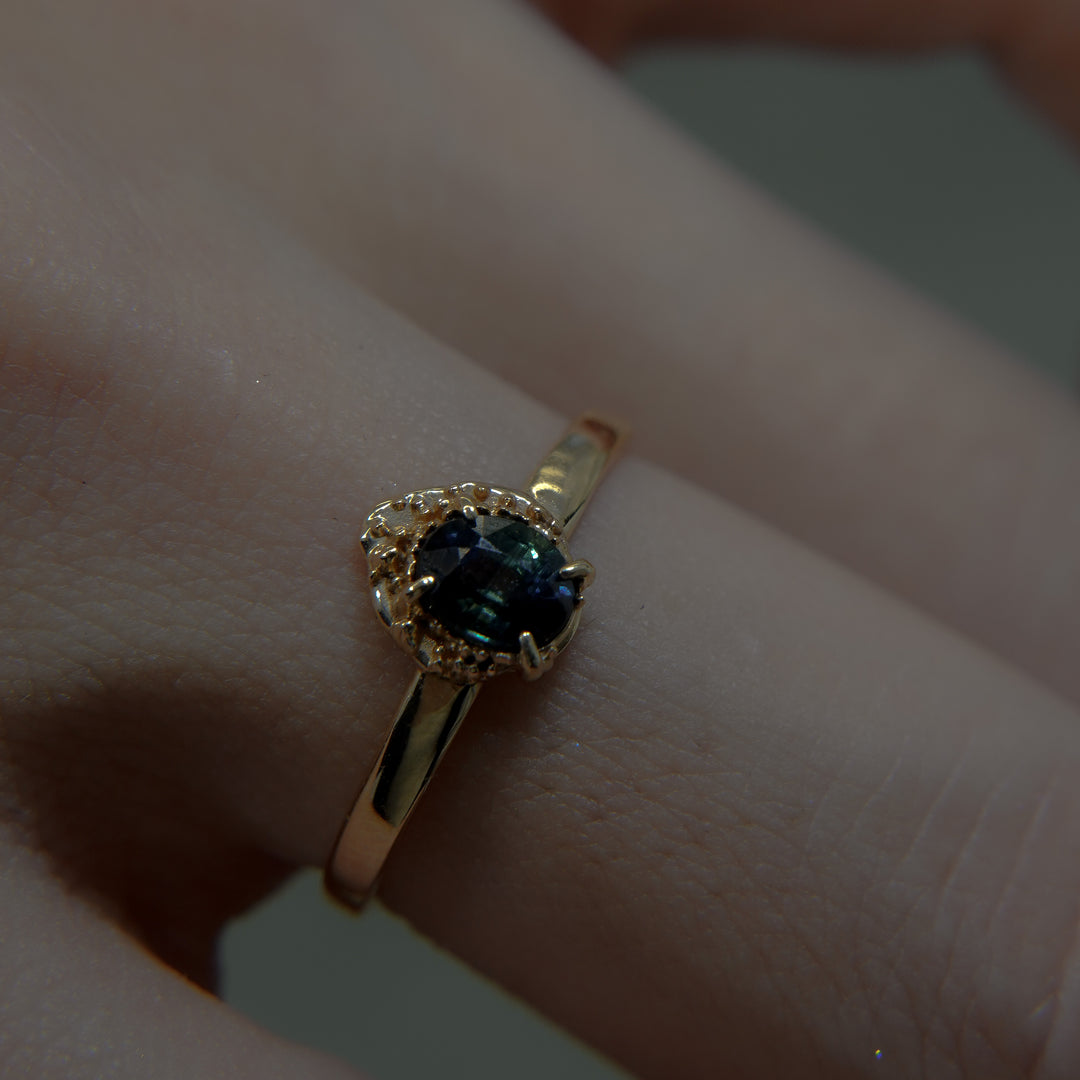 1678 Bicolor Sapphire Ring