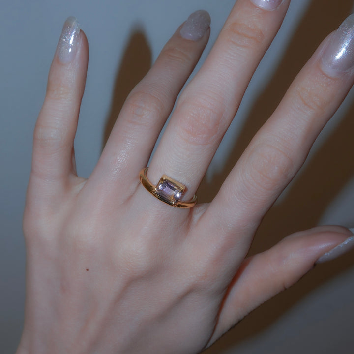 On the edge ring- Ametrine