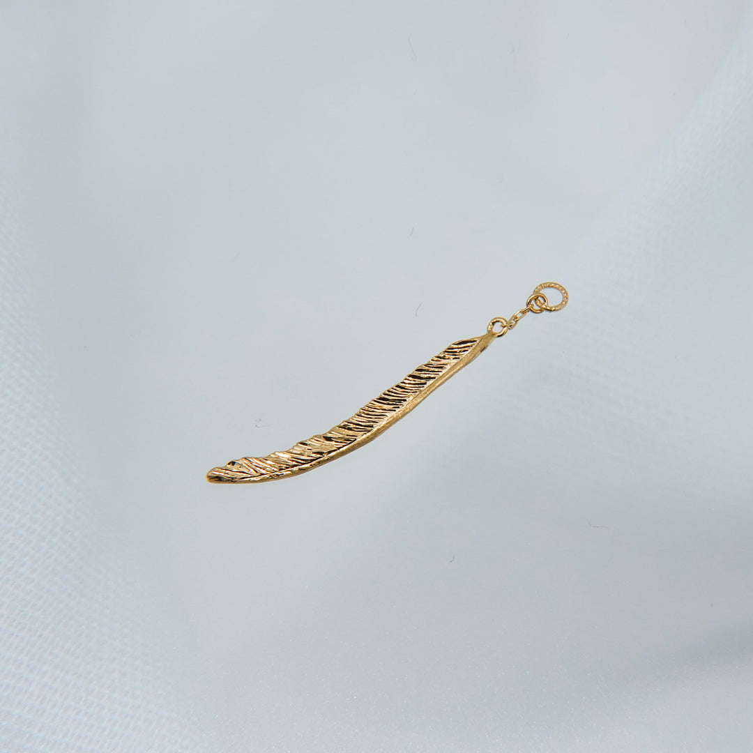 1985_mimosa leaf charm YG II