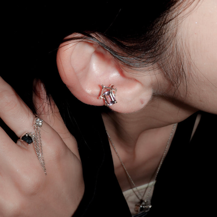 アウトサイダーイヤーカフ(アメトリン)