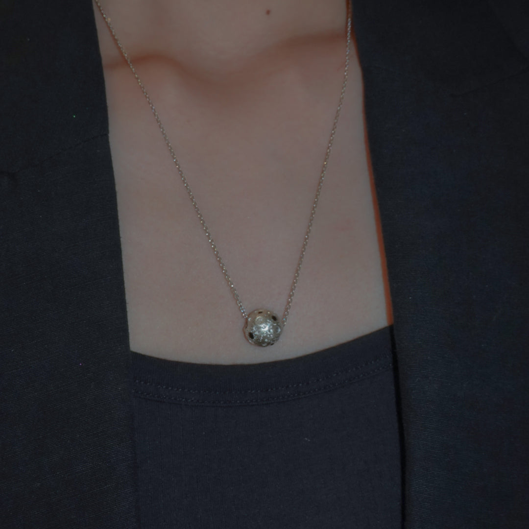 8 PLANETS Necklace (BLACK)