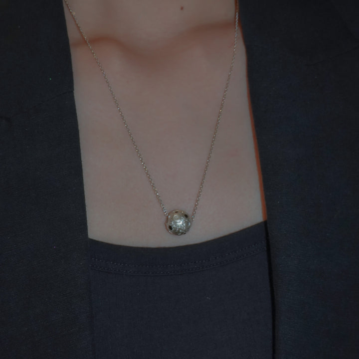 8 PLANETS Necklace (BLACK)