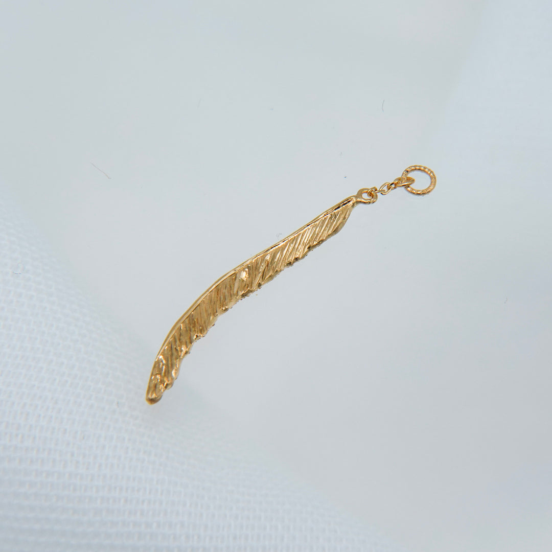 1985_mimosa leaf charm YG II