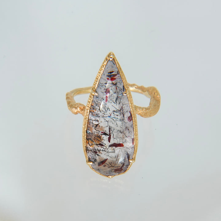 1619_Lepidocrocite in Quartz