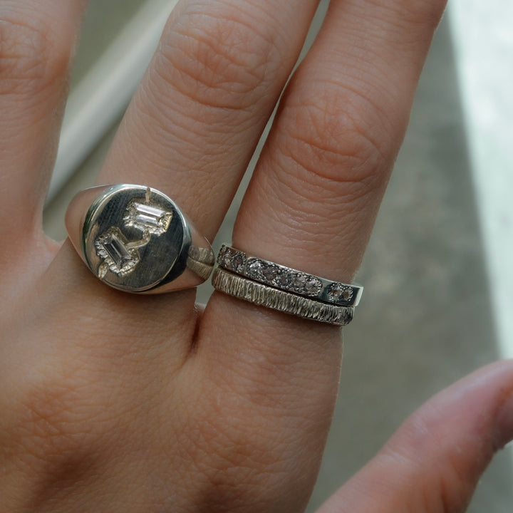 Tsuku Ring (White)