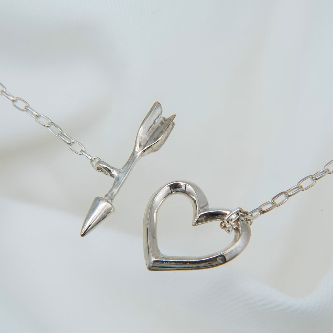 ハート＆アローネックレス