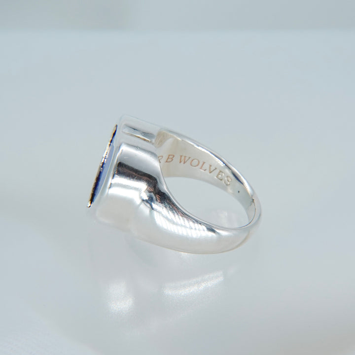 Gem Heart ring- Lapis lazuli