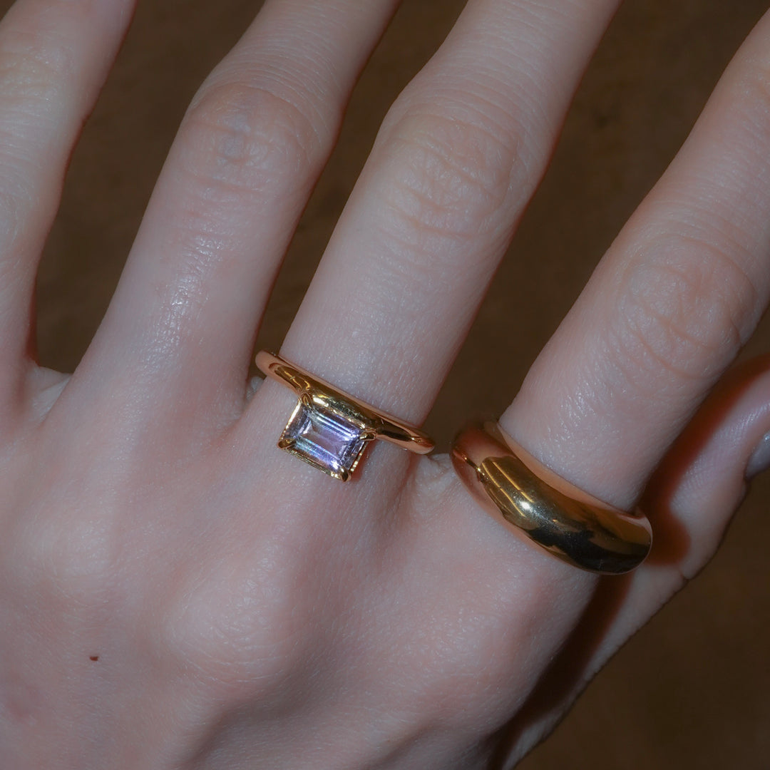 On the edge ring- Ametrine