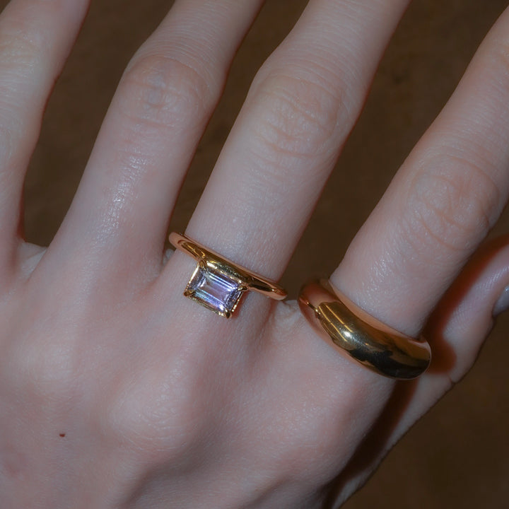 On the edge ring- Ametrine