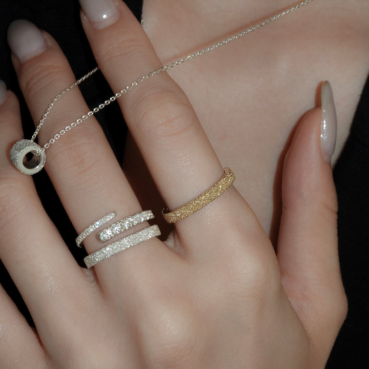 GRANITO RING VERMEIL