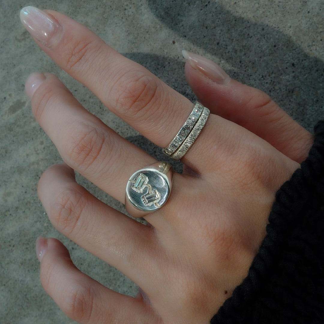 Tsuku Ring (White)
