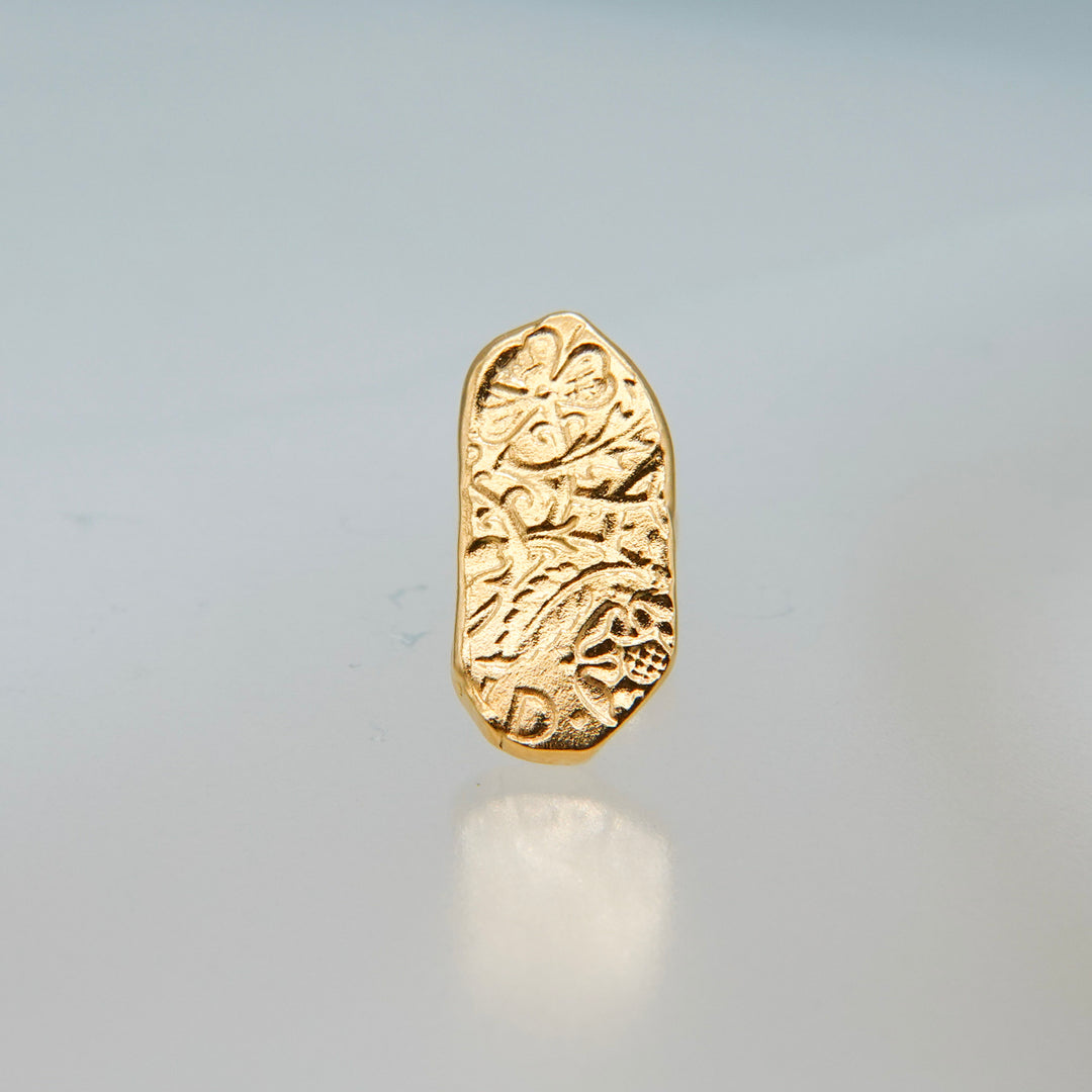 ラッキーチャームピアス(Gold)_ナロー