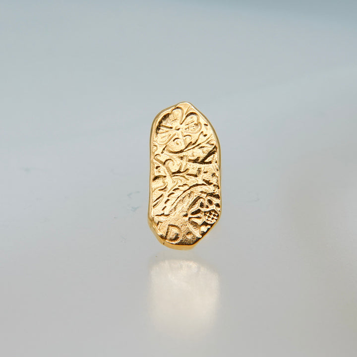 ラッキーチャームピアス(Gold)_ナロー