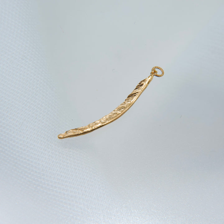 1984_mimosa leaf charm YG I