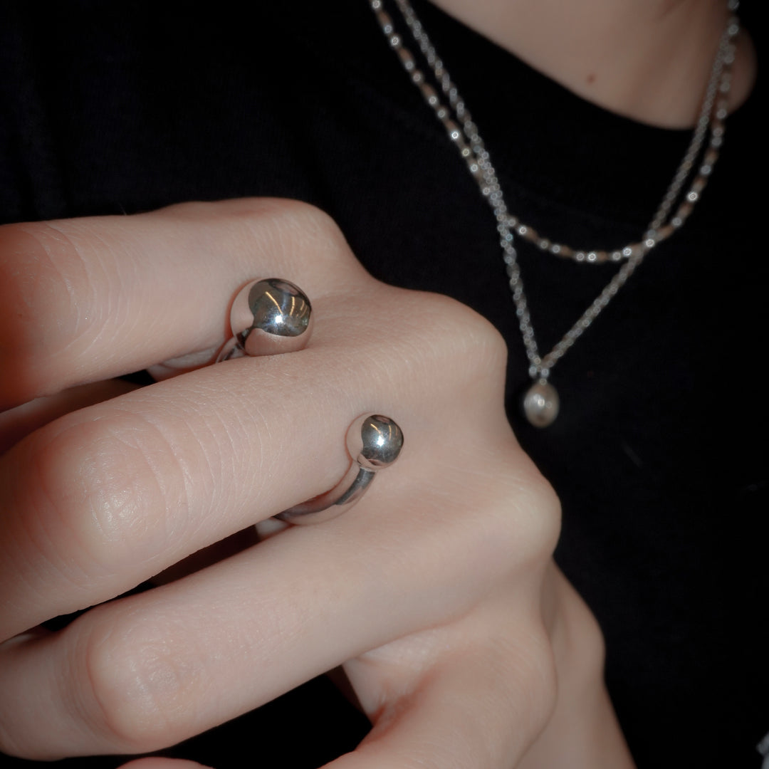 double ball ring medium