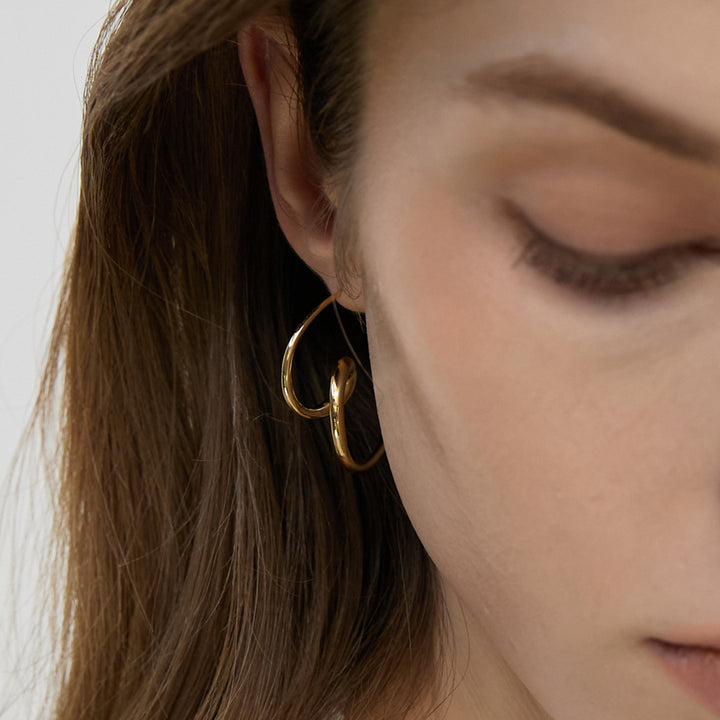 【期間限定 & 受注生産】CONNECT LINE EARRING