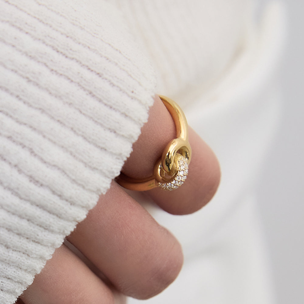 【期間限定 & 受注生産】CONNCET SETTING RING