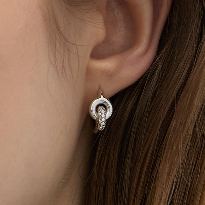 【期間限定 & 受注生産】CONNECT SETTING EARRING