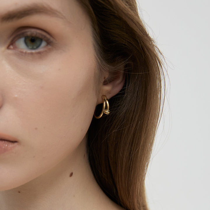 【期間限定 & 受注生産】CONNECT POINT EARRING