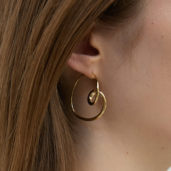 【期間限定 & 受注生産】CONNECT LINE EARRING