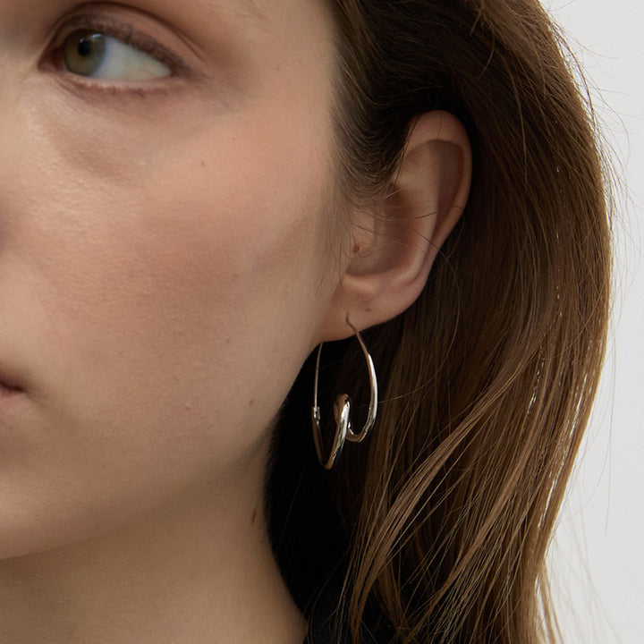 【期間限定 & 受注生産】CONNECT LINE EARRING