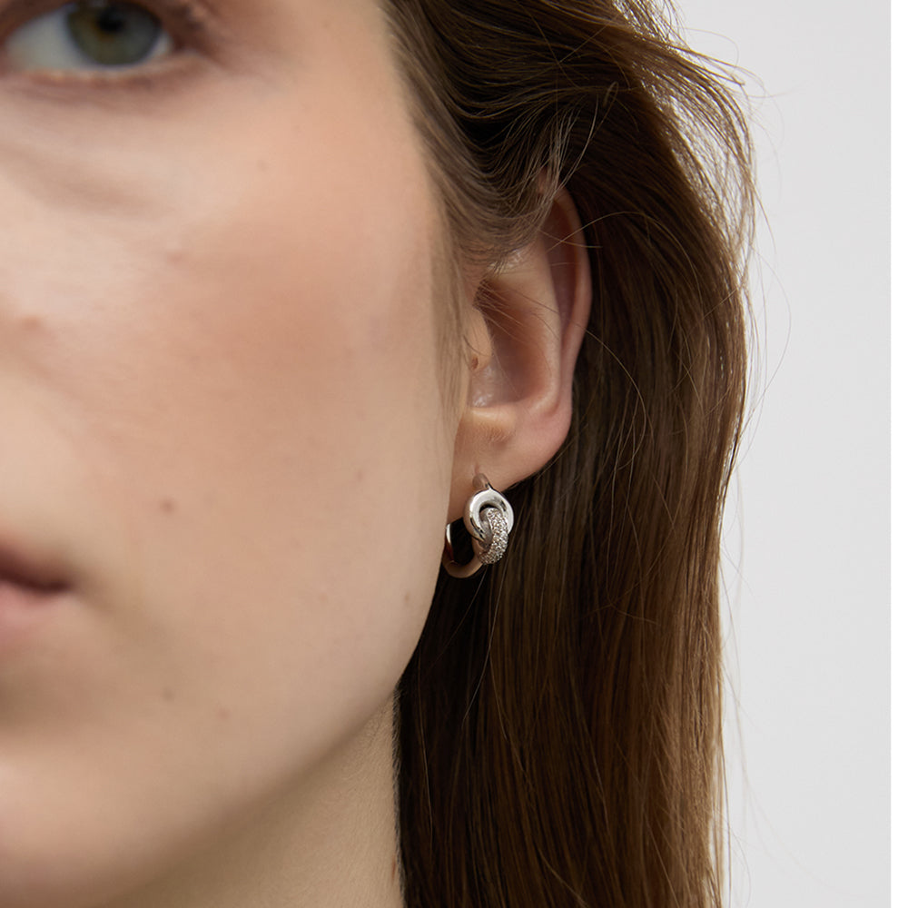 【期間限定 & 受注生産】CONNECT SETTING EARRING