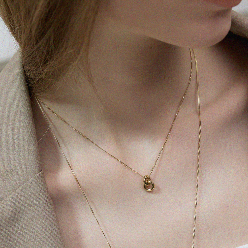 【期間限定 & 受注生産】CONNECT SLIM NECKLACE