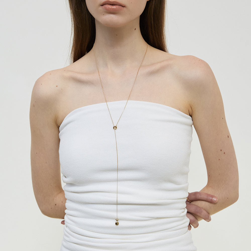 【期間限定 & 受注生産】CONNCET DROP NECKLACE