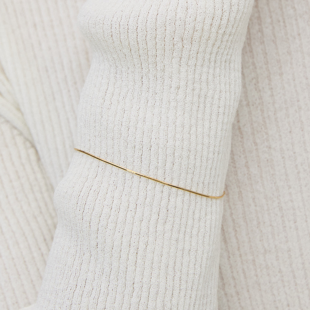 【期間限定 & 受注生産】SNAKE BASIC BRACELET