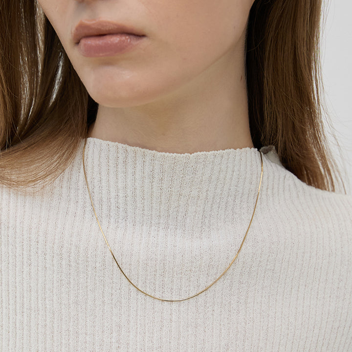 【期間限定 & 受注生産】SNAKE BASIC NECKLACE