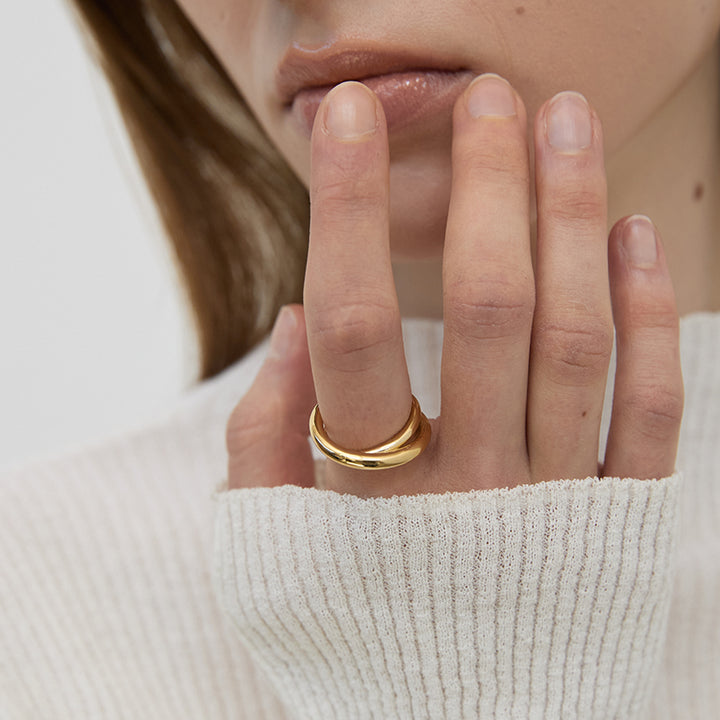 【期間限定 & 受注生産】CONNCET LINE RING