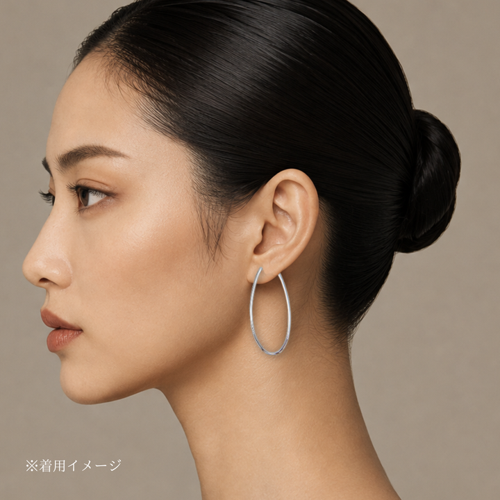 Silver pierced earrings SMA17 ピアス