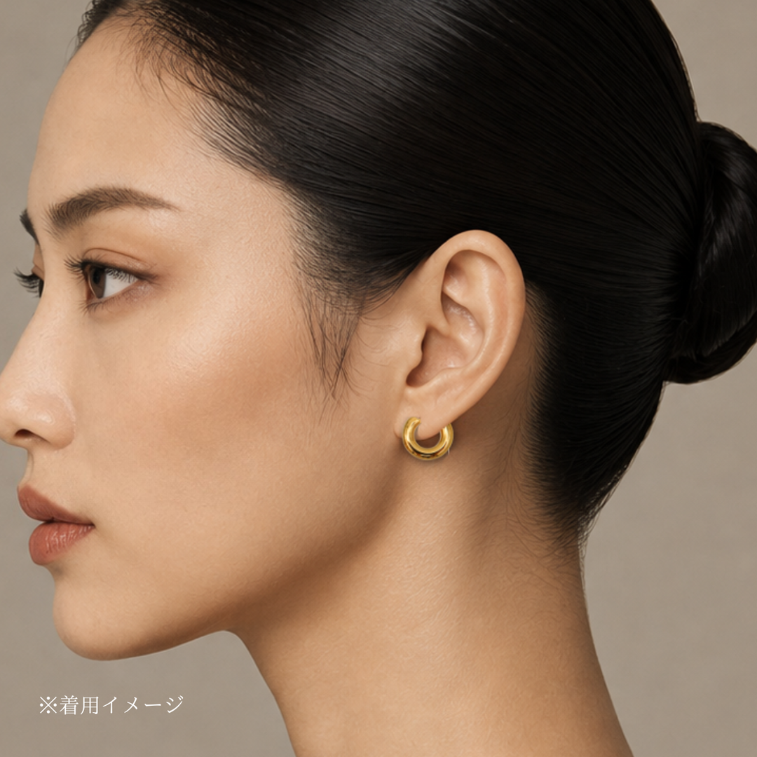 Gold pierced earrings GMA18ピアス